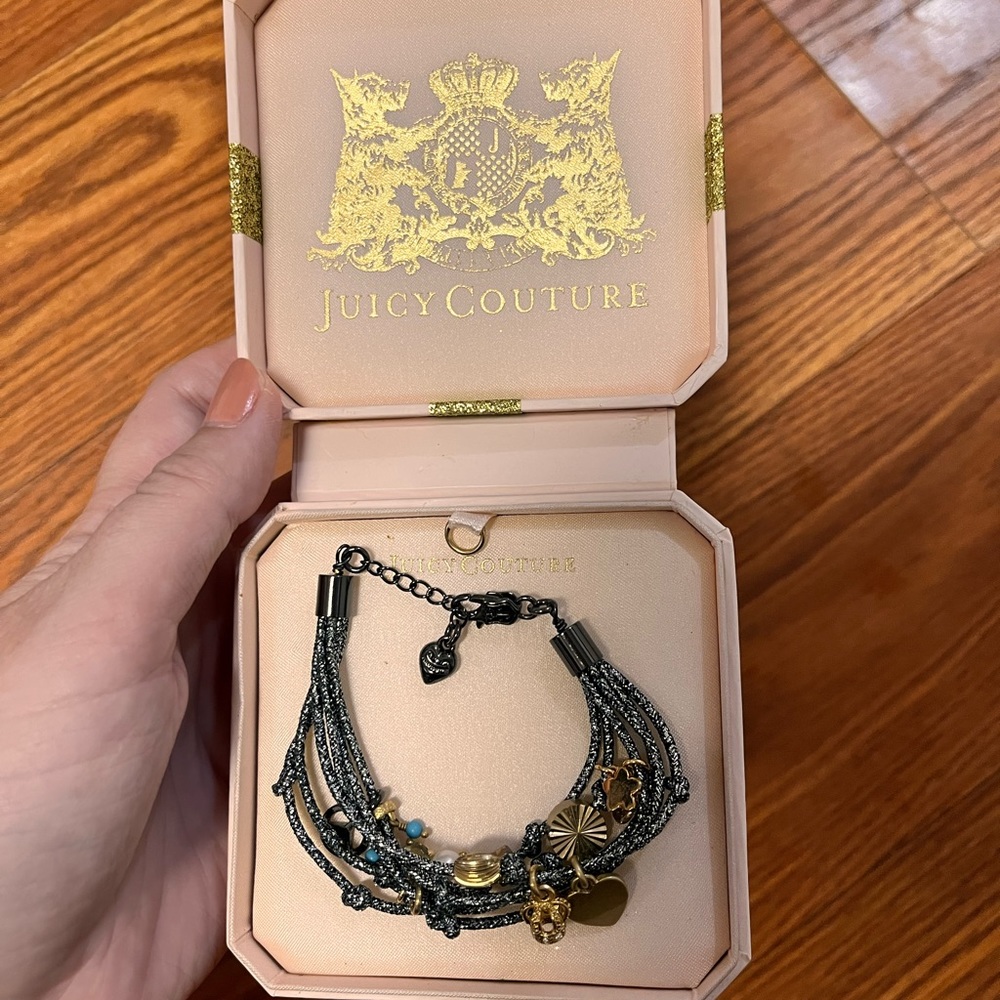RARE Juicy Couture Nautical Charm Bracelet